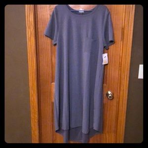 Lularoe Carly Dress- Dark Grey